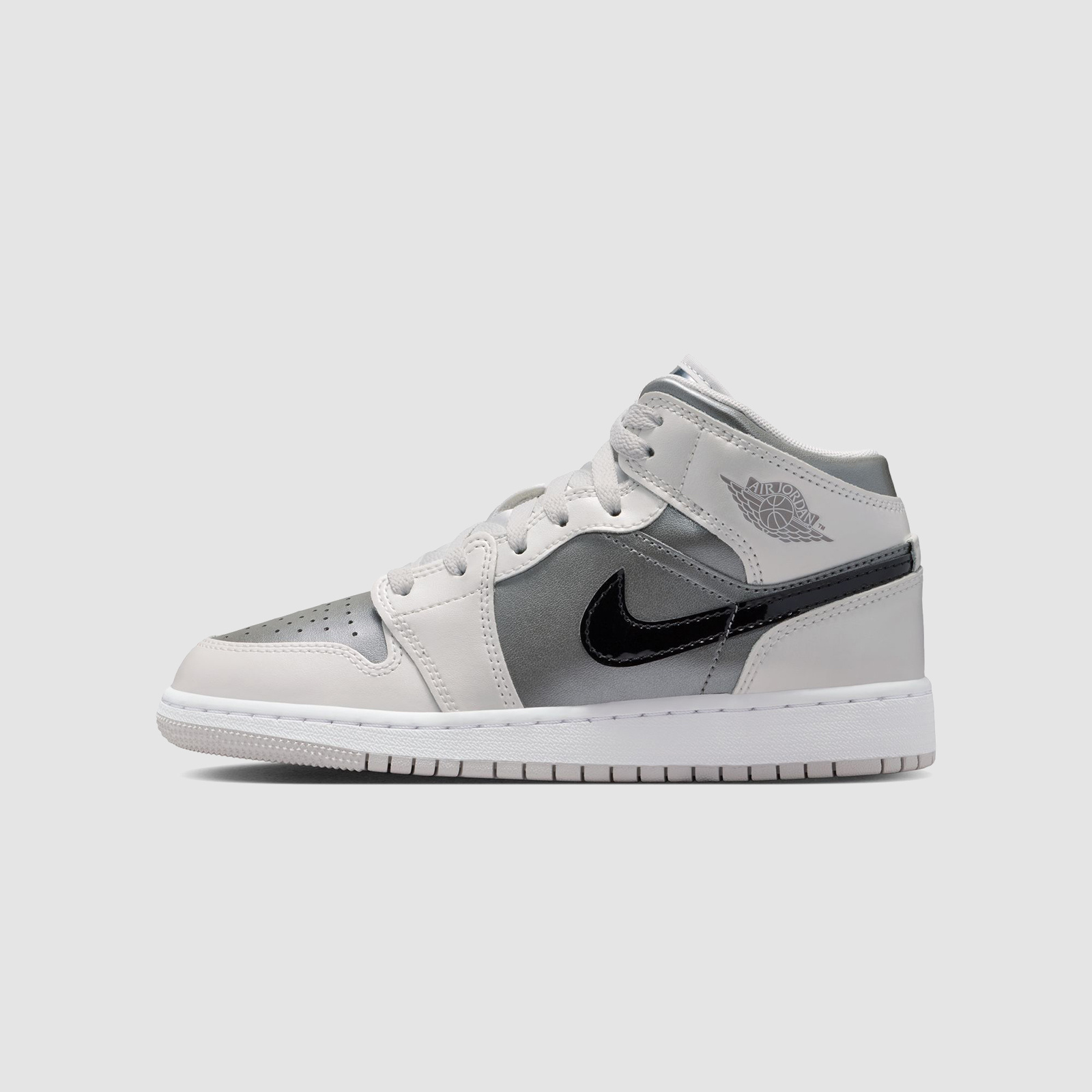 Jordan Air Jordan 1 Mid SE Photon Dust/Blue Chill GS