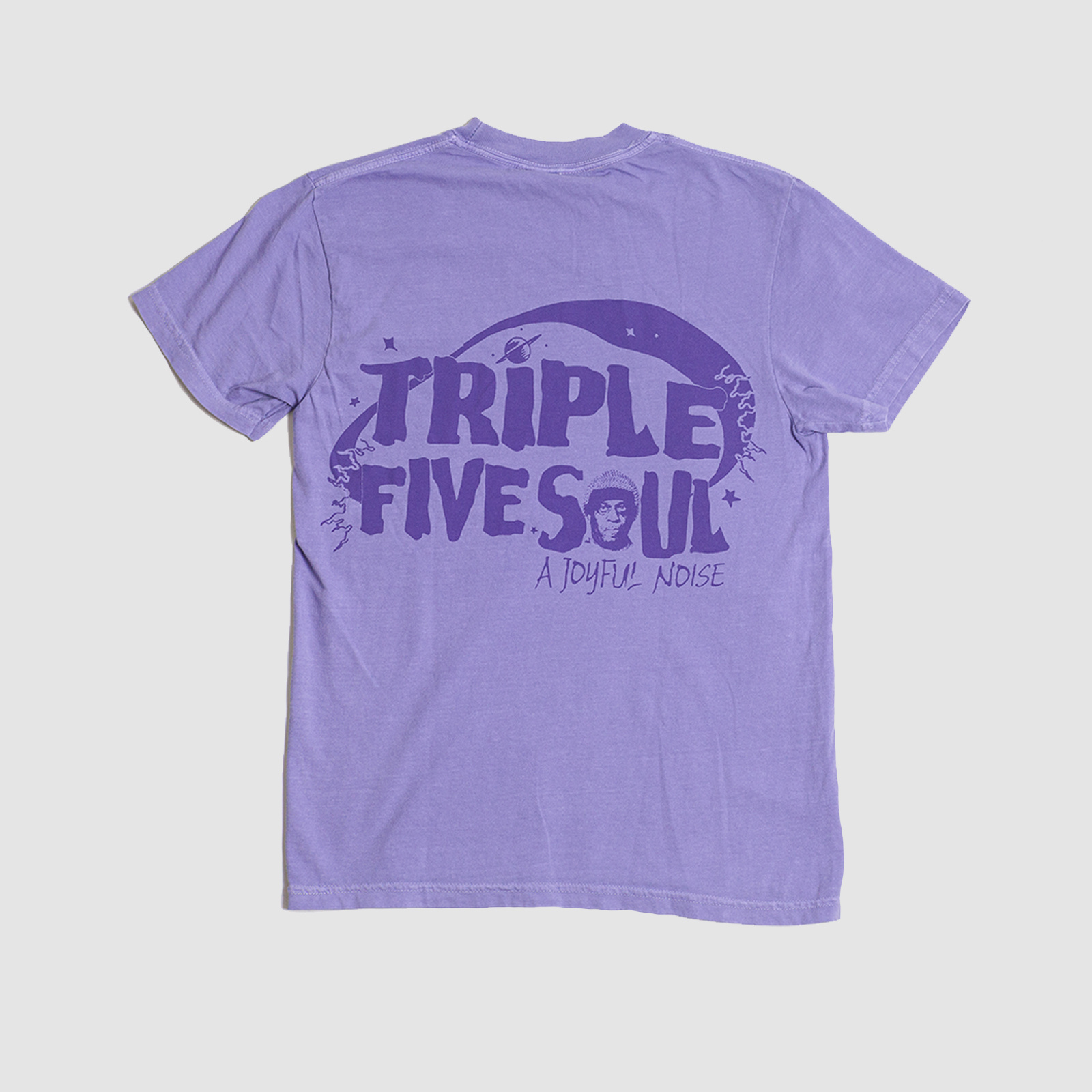 555 Soul "Ra Space" Tee Burnt Rasberry