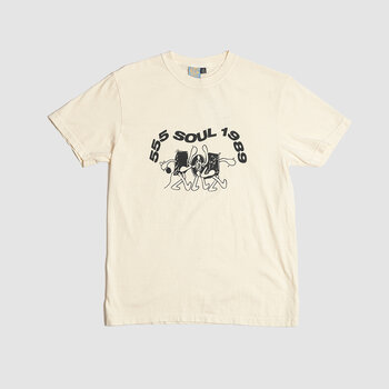 555 Soul "Dance Party" Tee Off White
