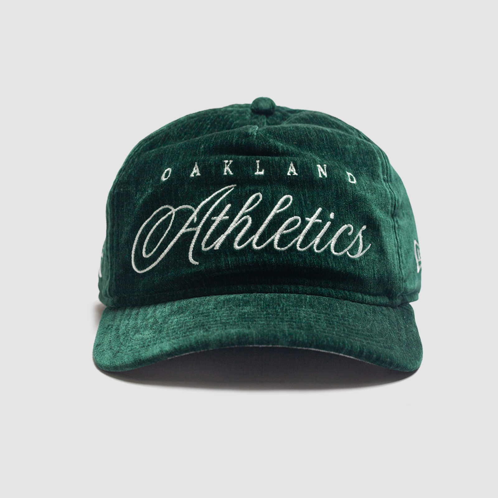 New Era Team Script Oakland Athletics Snapback Dark Green