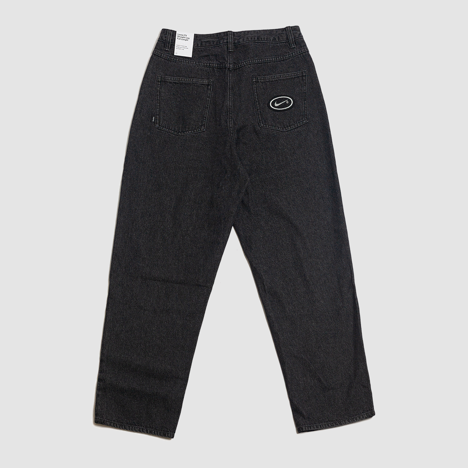 Nike SB x Koston Loose Denim Skate Pants Black