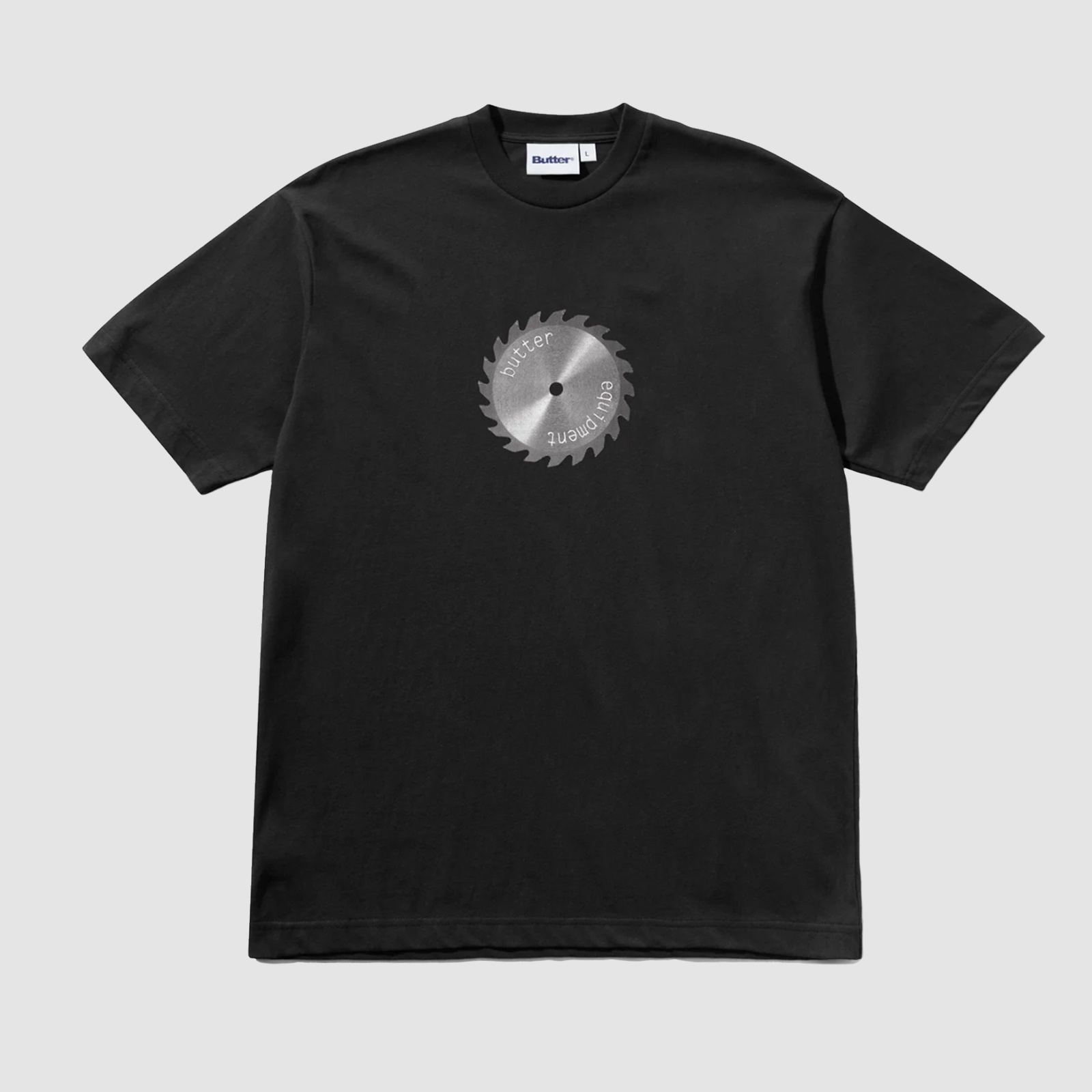 Butter Goods Saw Blade Tee Black