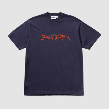 Butter Goods Scrawling Tee Navy