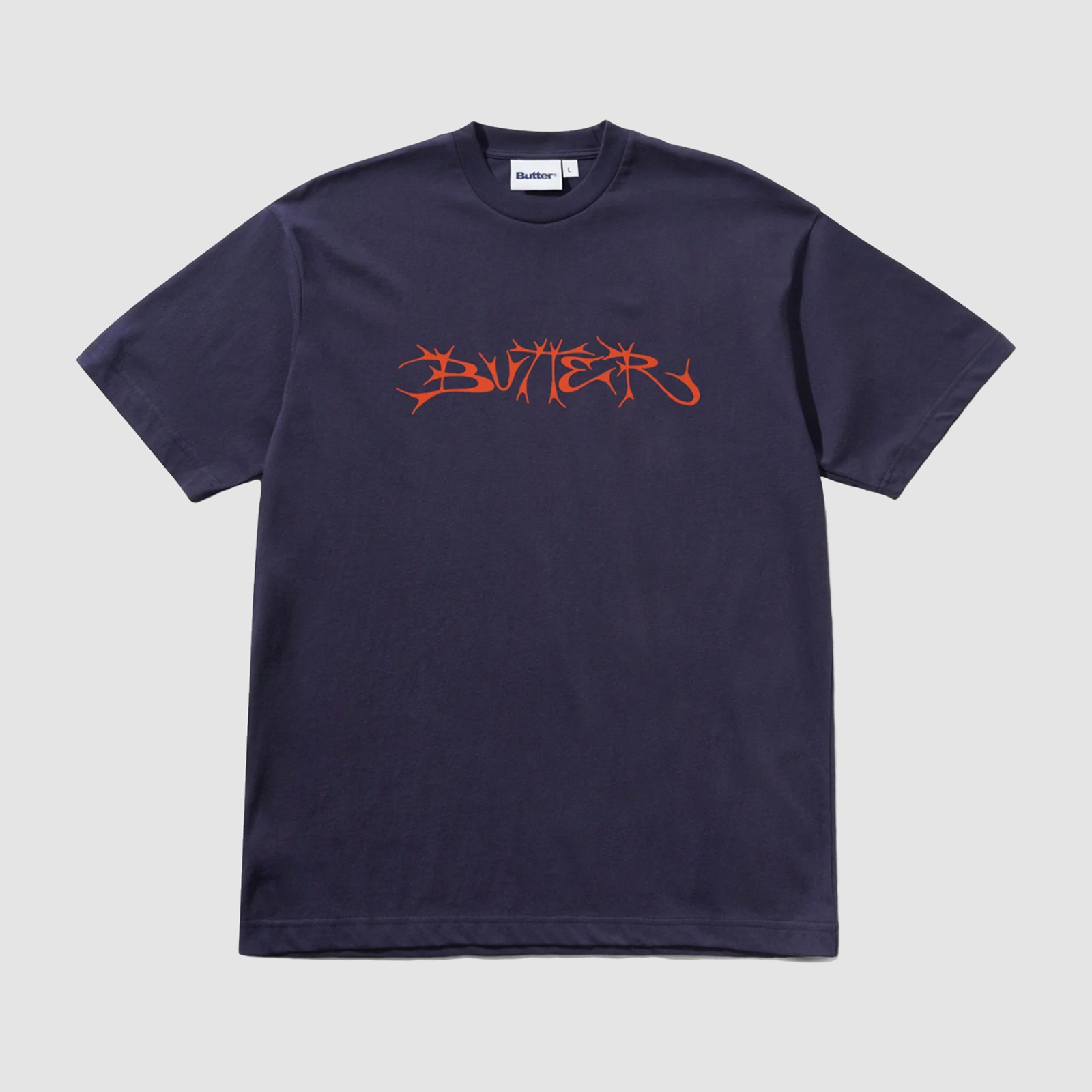Butter Goods Scrawling Tee Navy
