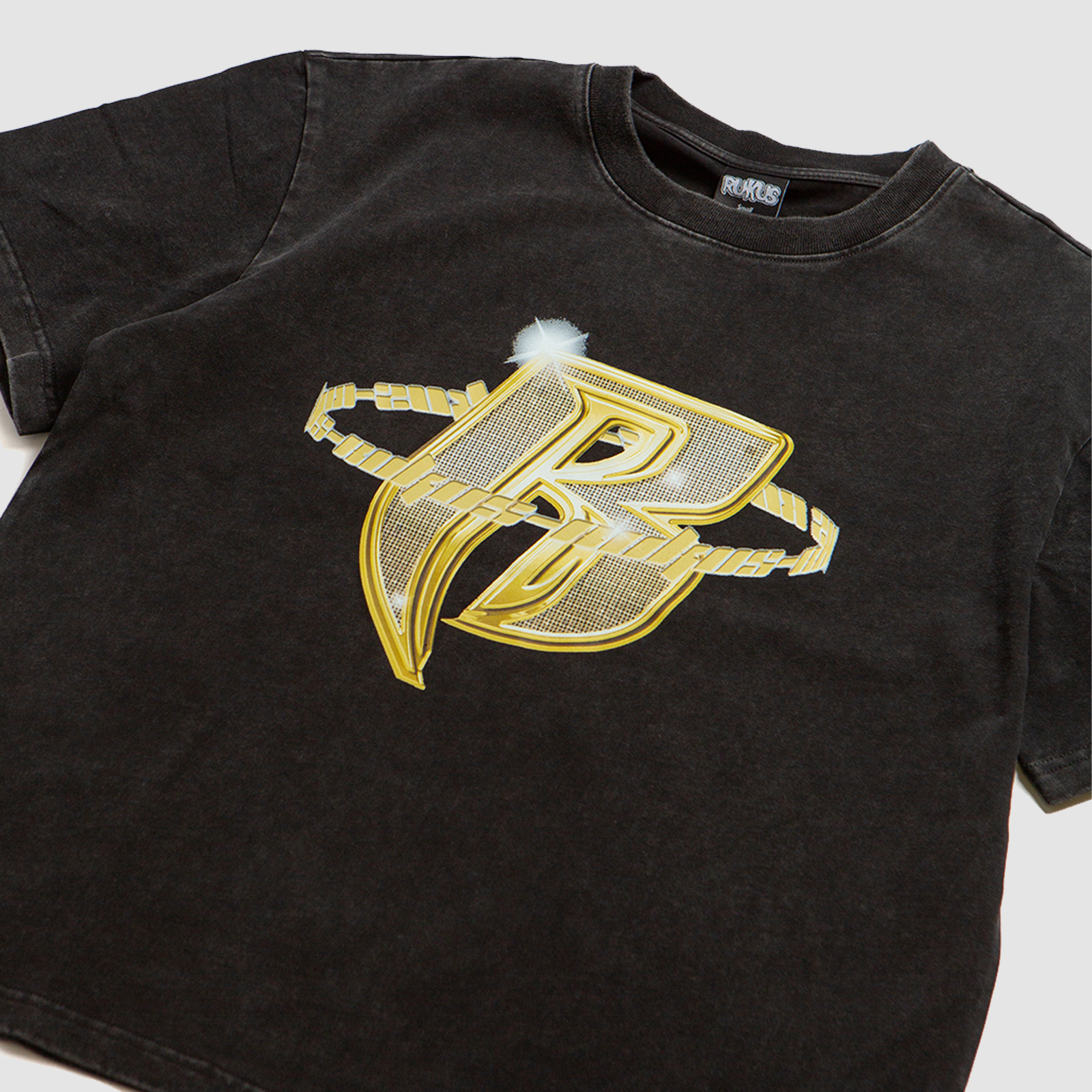 Rukus Ryders Tee Black