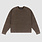 Dime Wave Knit Sweater Brown