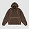 Dime Court Zip Hoodie Brown/Multi
