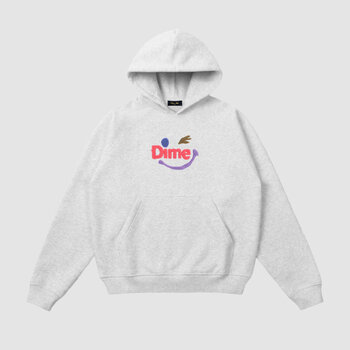 Dime Winky Hoodie Ash