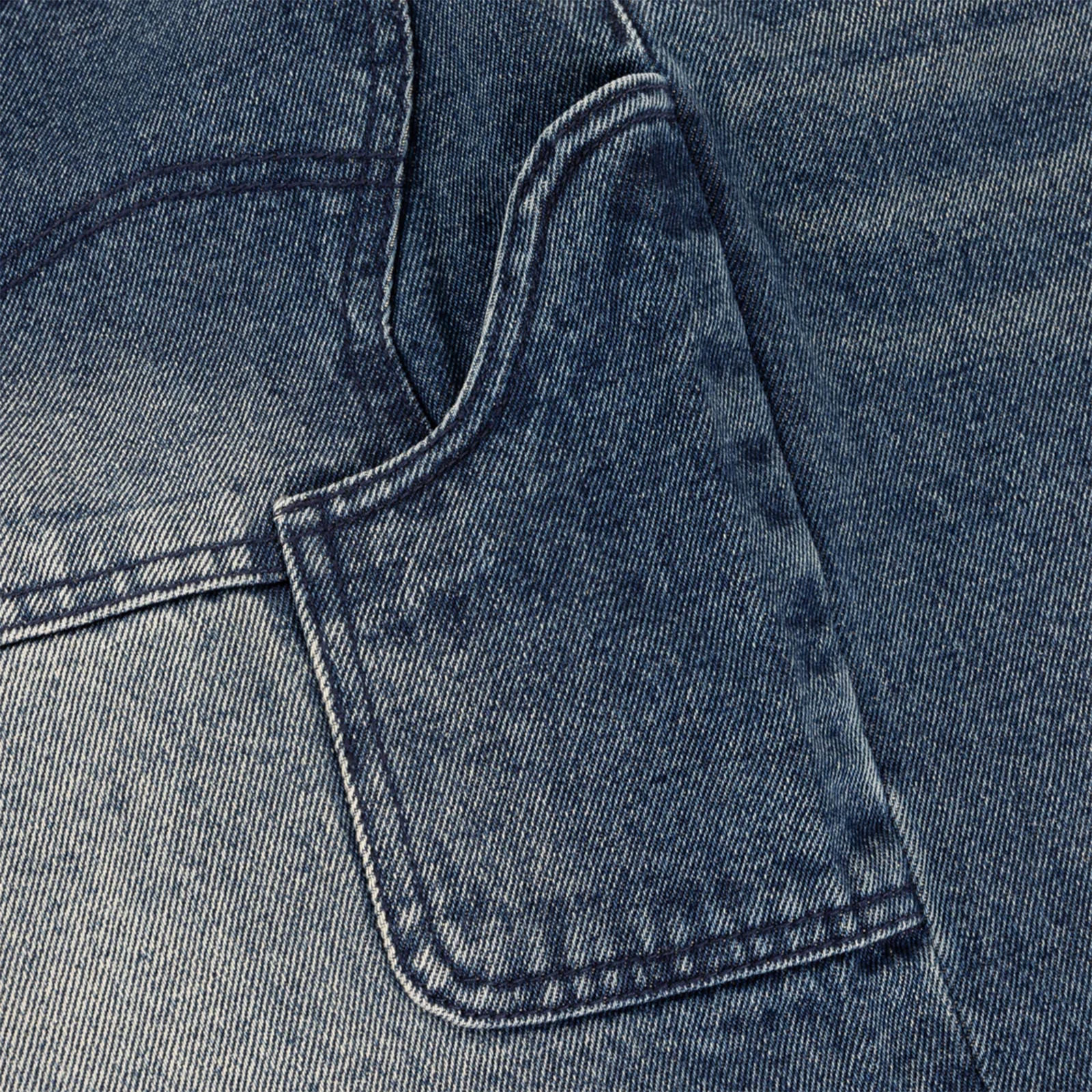 Dime Classic Denim Shorts Faded Indigo