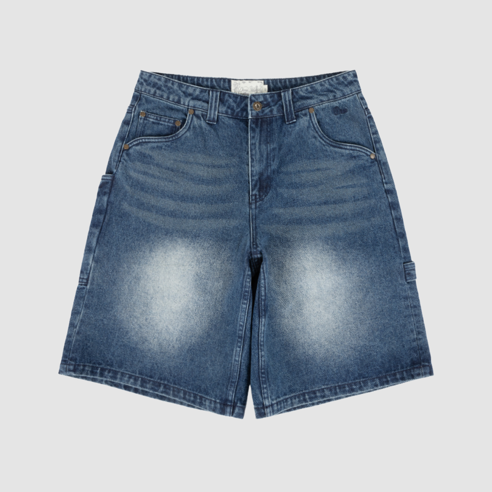 Dime Classic Denim Shorts Faded Indigo