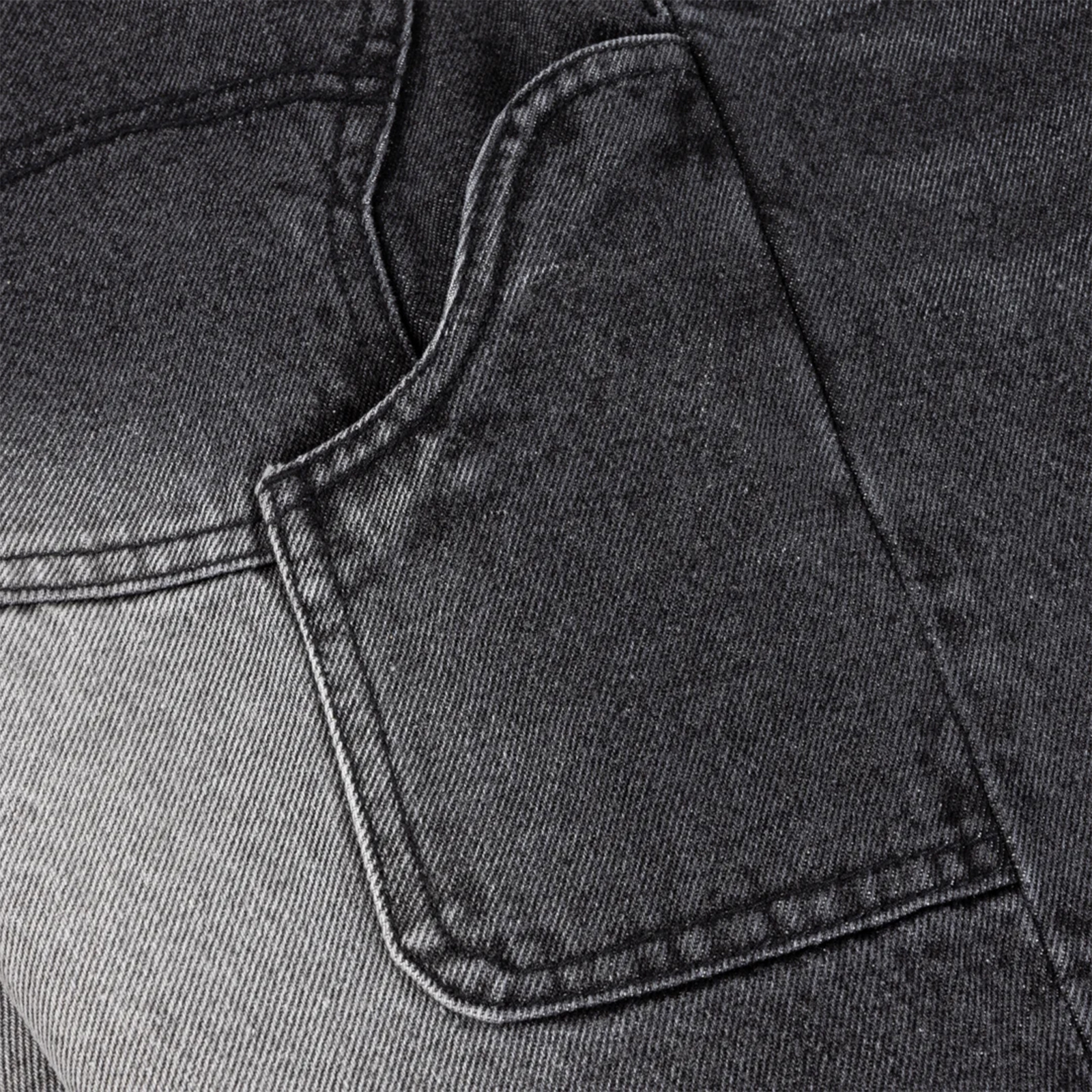 Dime Classic Denim Shorts Sandblasted Black