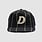 Dime Pinstriped Worker Cap Black