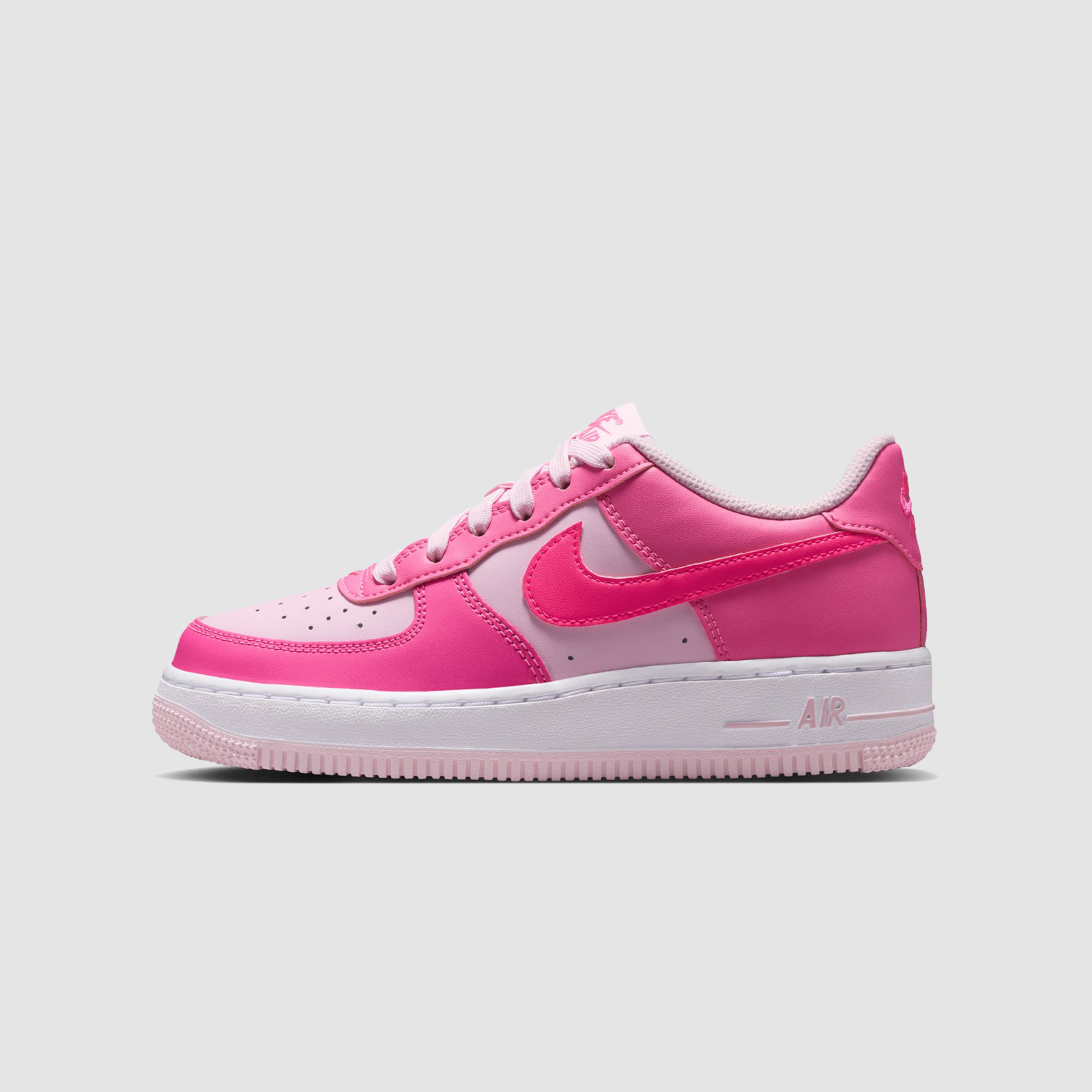 Nike Force 1 Low Pinksicle/Hyper/Pink Foam/White (GS)