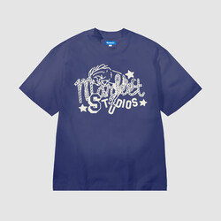 Market Old West Studios Tee Skipper Blue