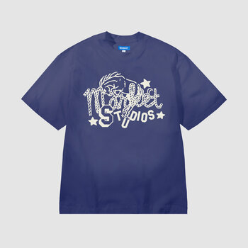 Market Old West Studios Tee Skipper Blue