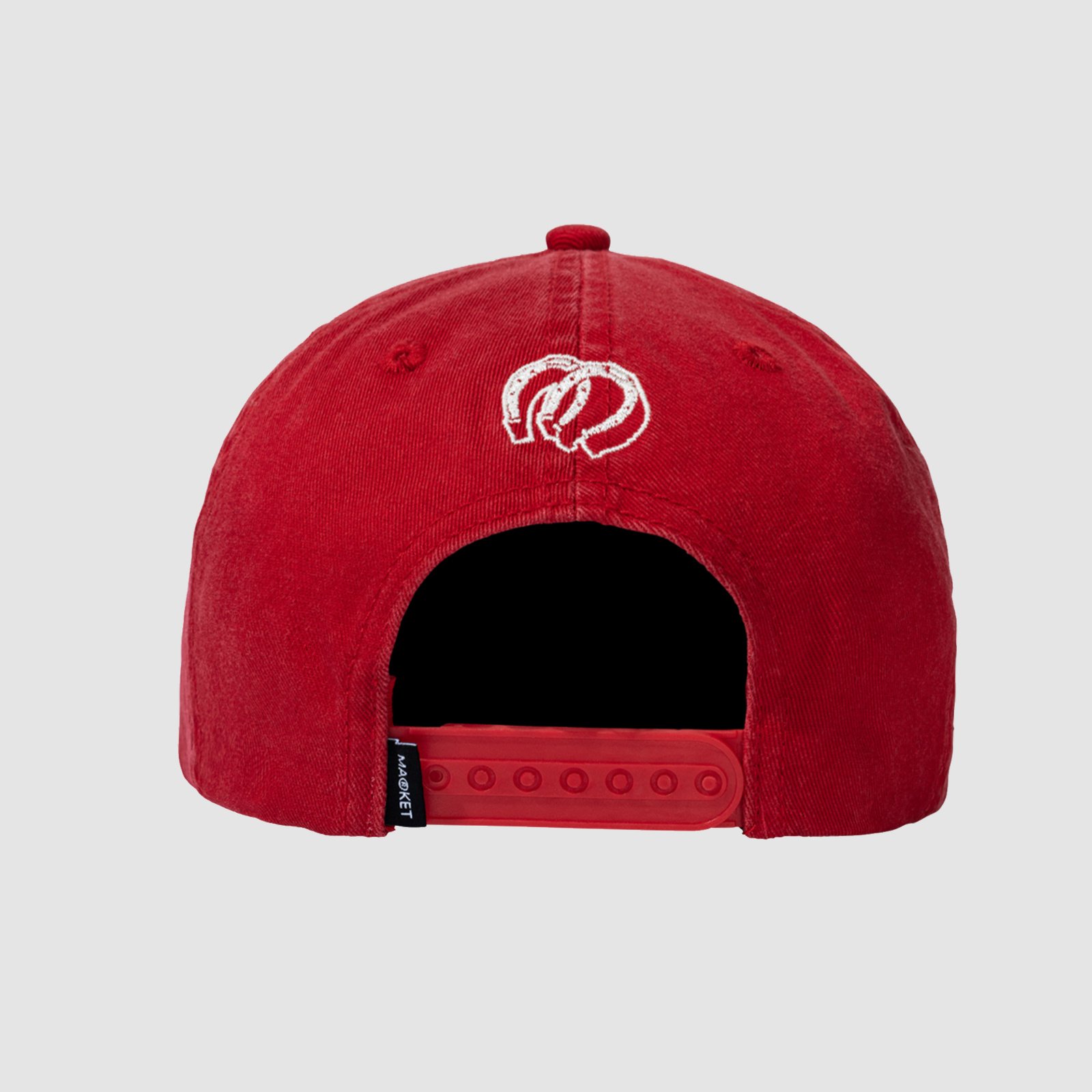 Market Lasso Lockup 5-Panel Hat Salsa