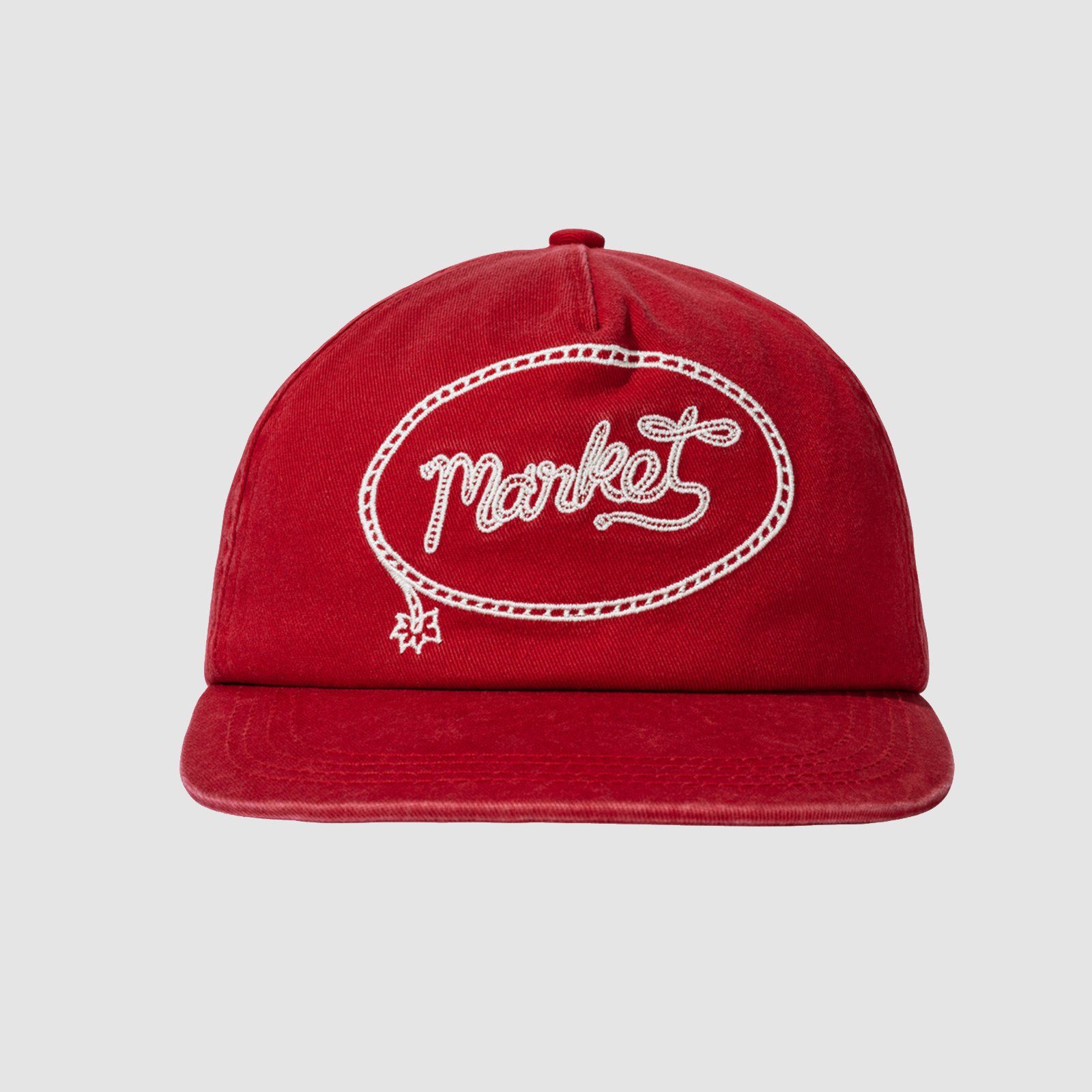 Market Lasso Lockup 5-Panel Hat Salsa