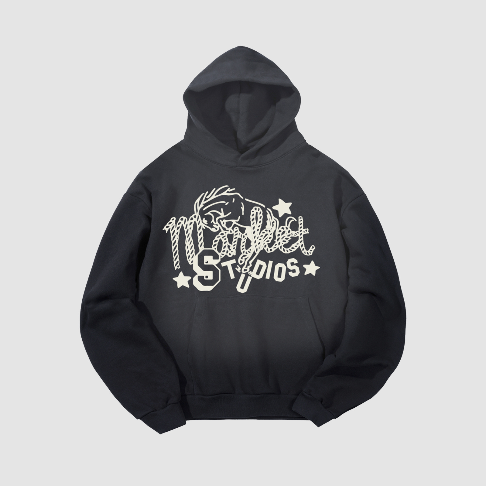 Market Old West Studios Hoodie Pirate Black