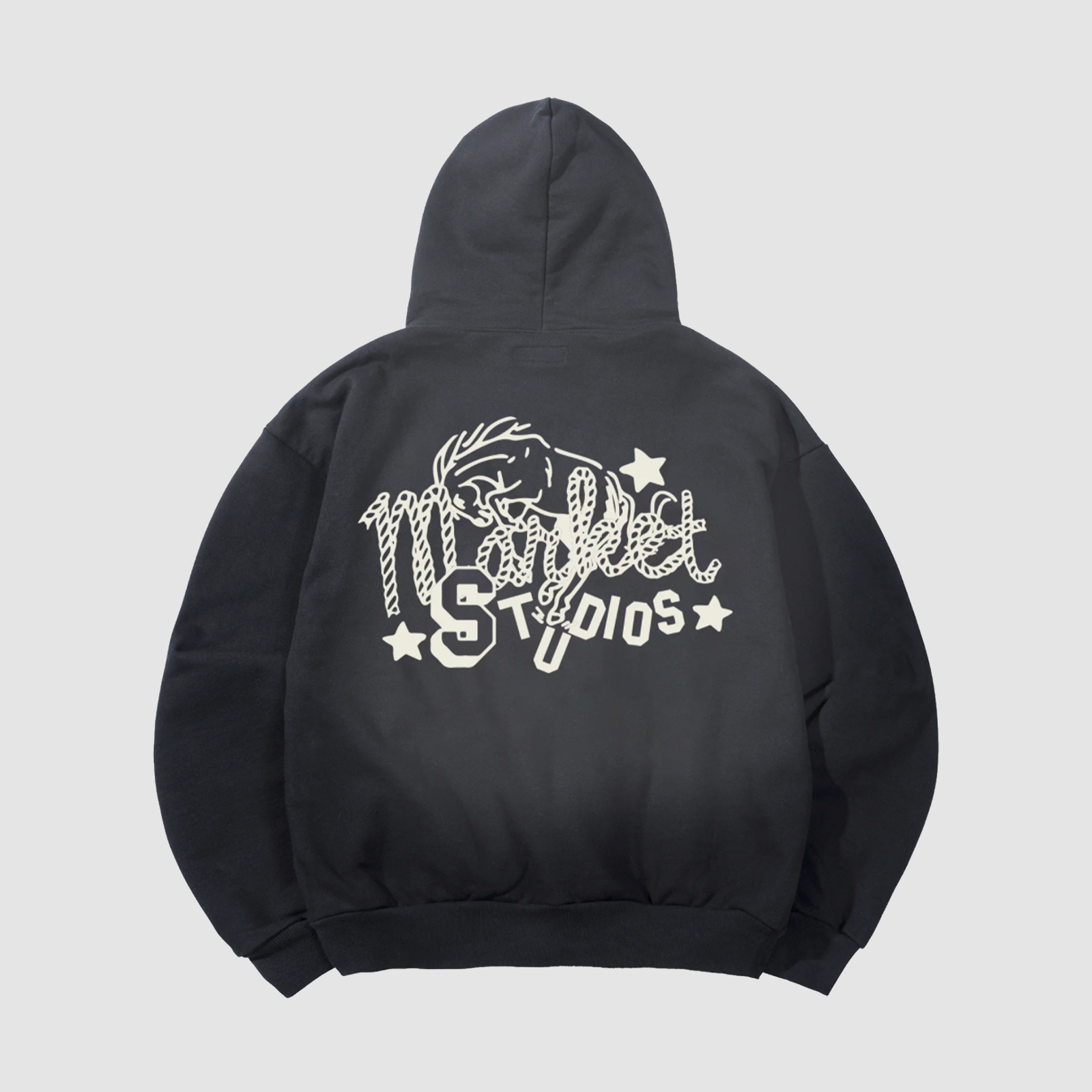 Market Old West Studios Hoodie Pirate Black