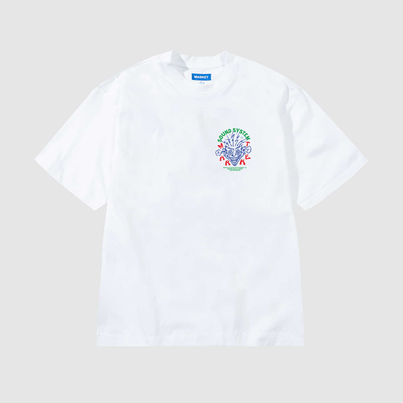 Market Drum Buster Tee White