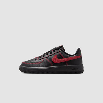 Nike Force 1 Low LV8 Black/University Red (PS)