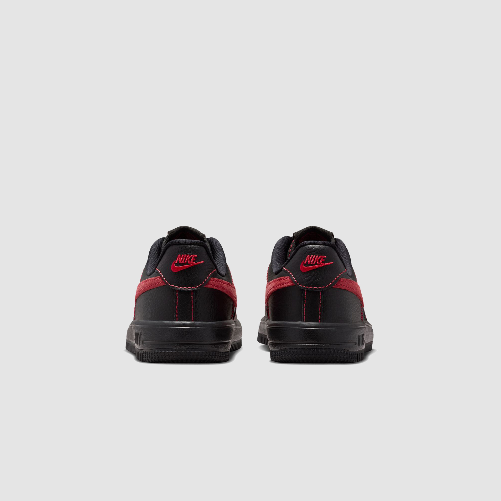 Nike Force 1 Low LV8 Black/University Red (PS)