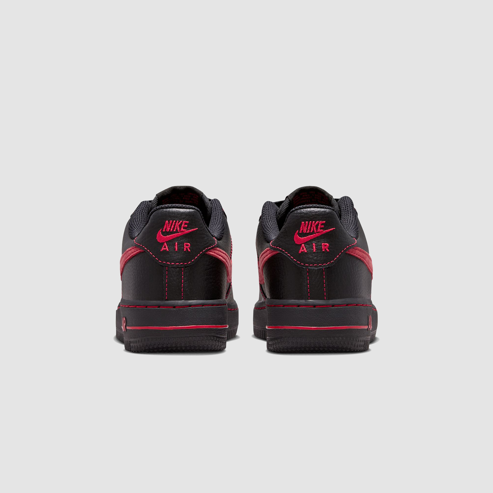 Nike Air Force 1 Low LV8 Black/University Red (GS)