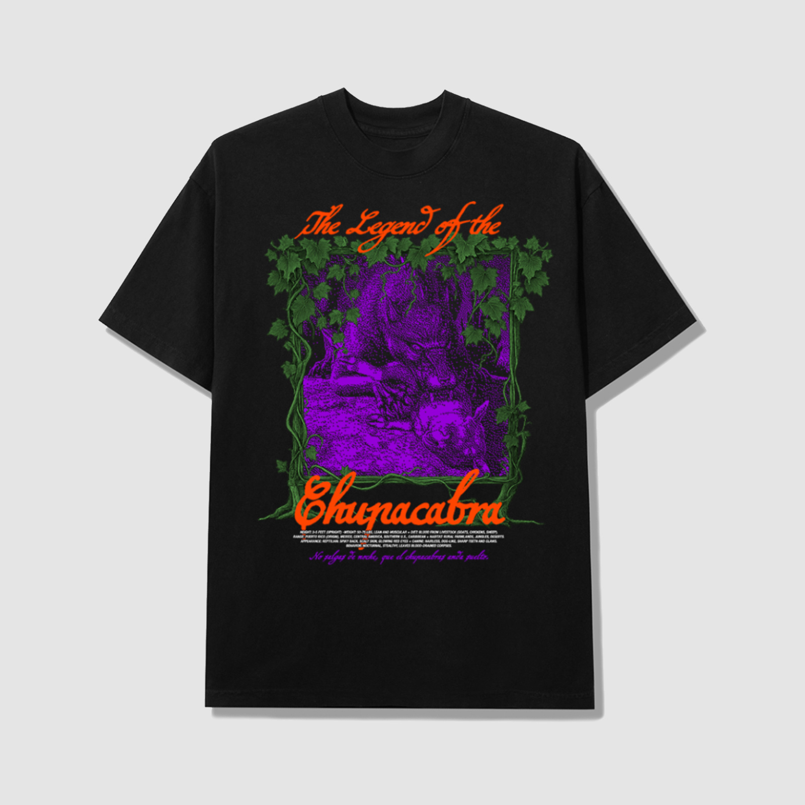 Bueno "Chupacabra" Tee Black