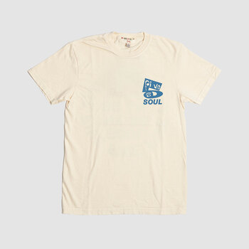 555 Soul 555 Stamp Tee Off White