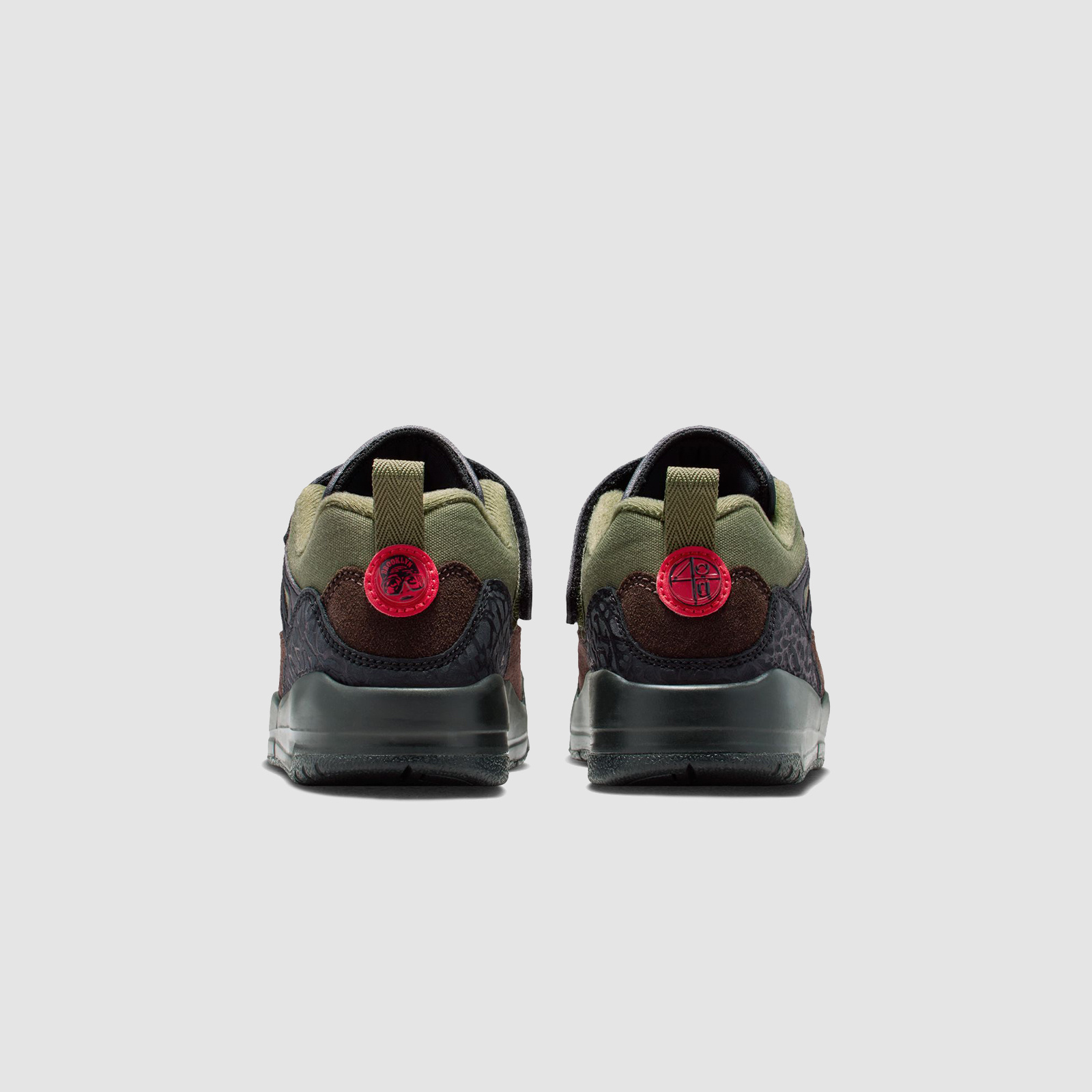Jordan Spizike Low (PS) Medium Olive/University Red