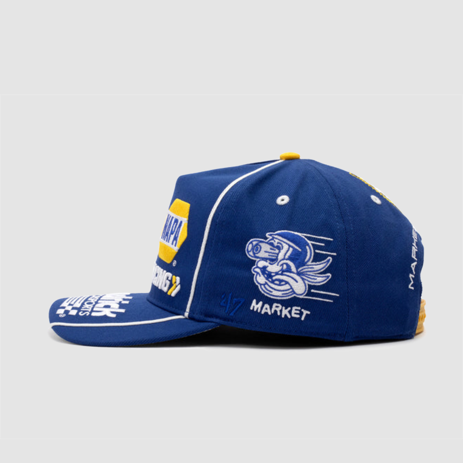 Market Chase Elliott '47 Hitch Snapback Hat Blue