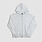 Rukus "Wavy R" Zip Up Hoodie Grey