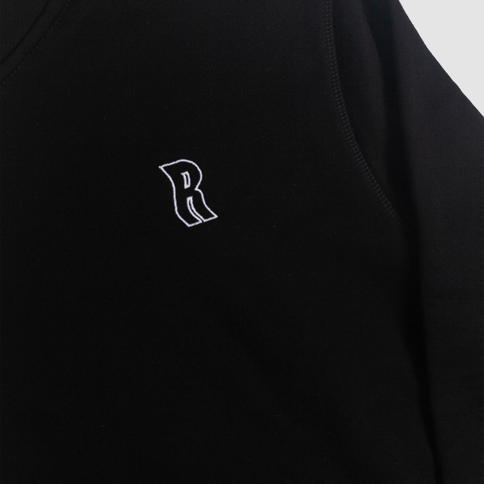 Rukus "Wavy R" Hoodie Black