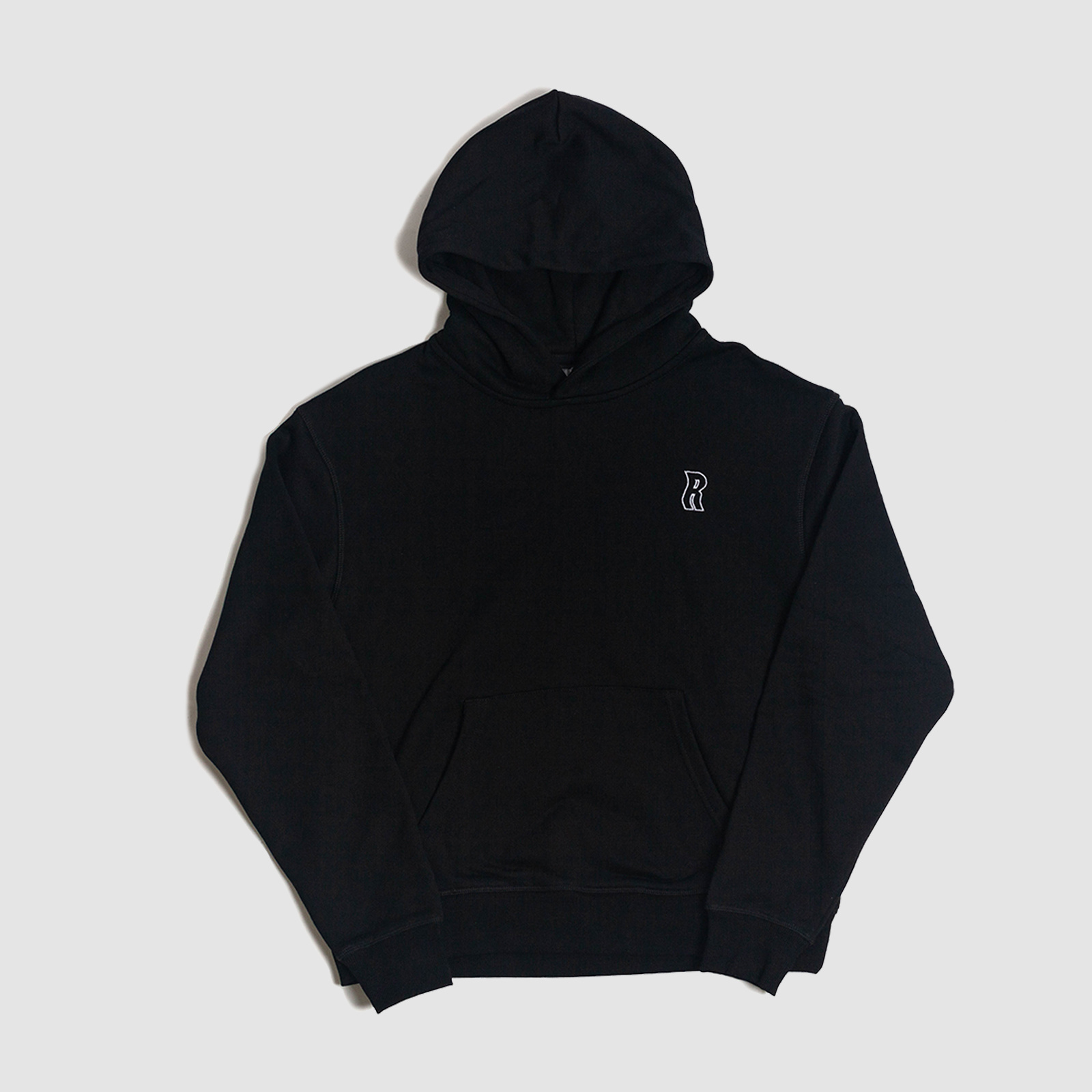 Rukus "Wavy R" Hoodie Black