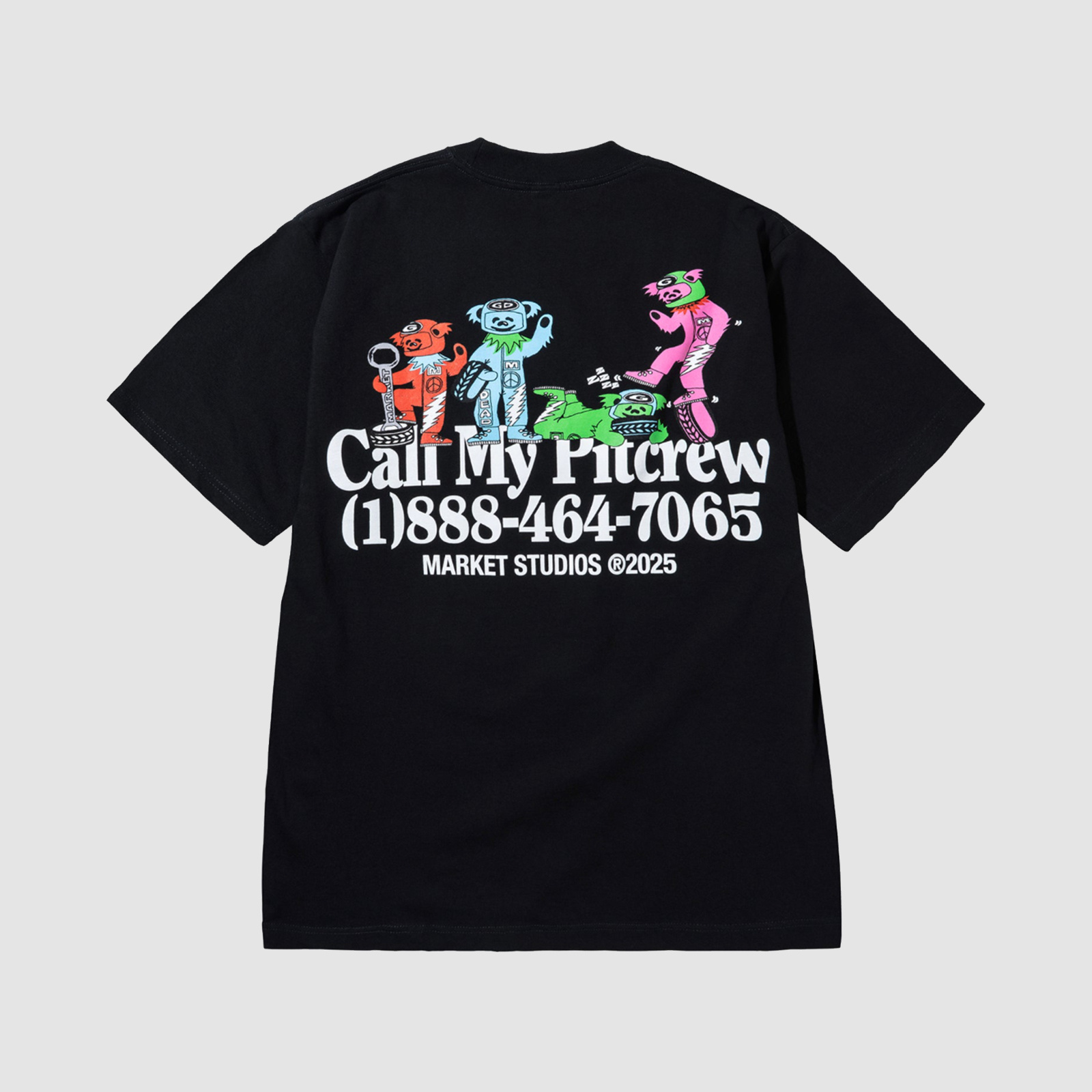 Market Call My Pit Crew Tee Black