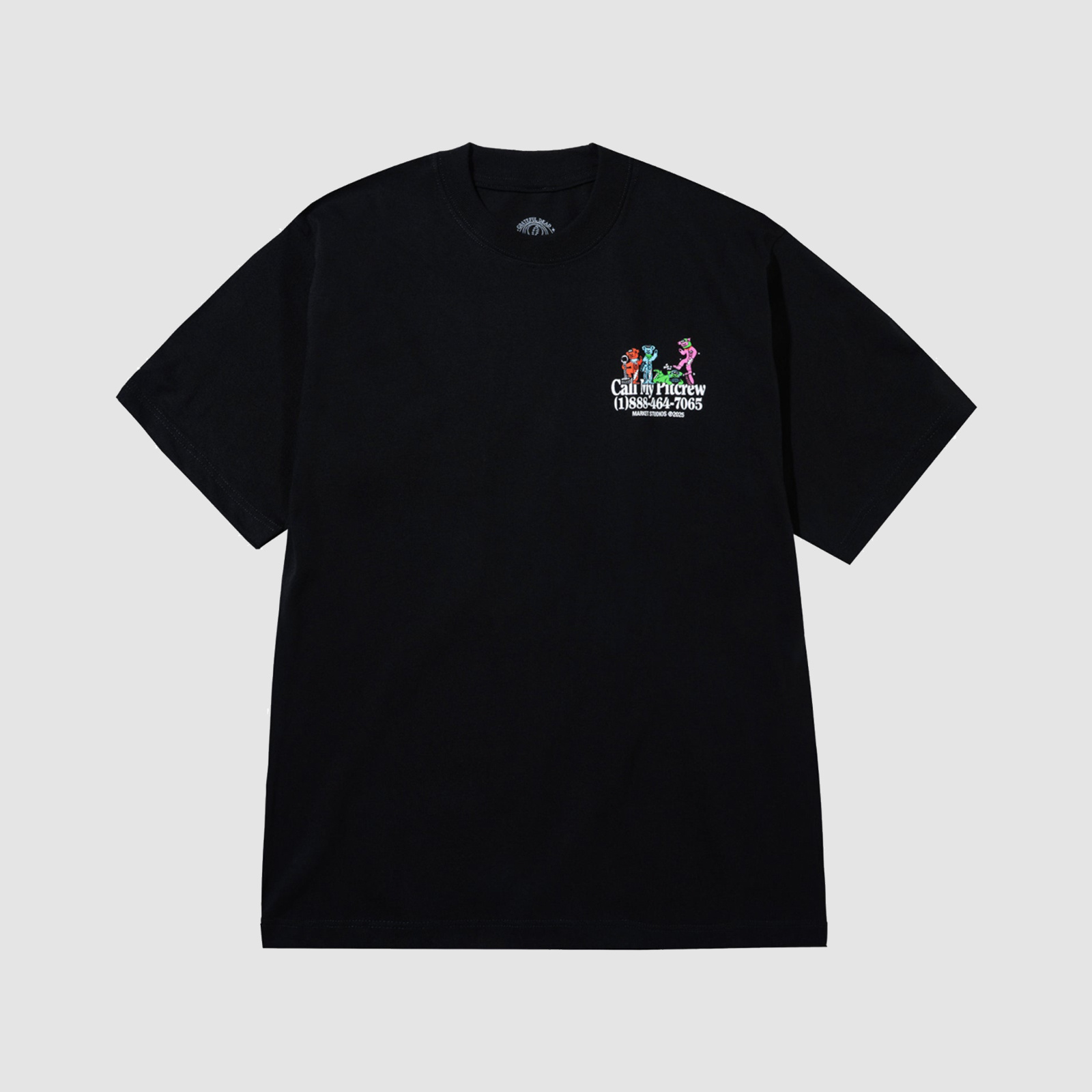 Market Call My Pit Crew Tee Black