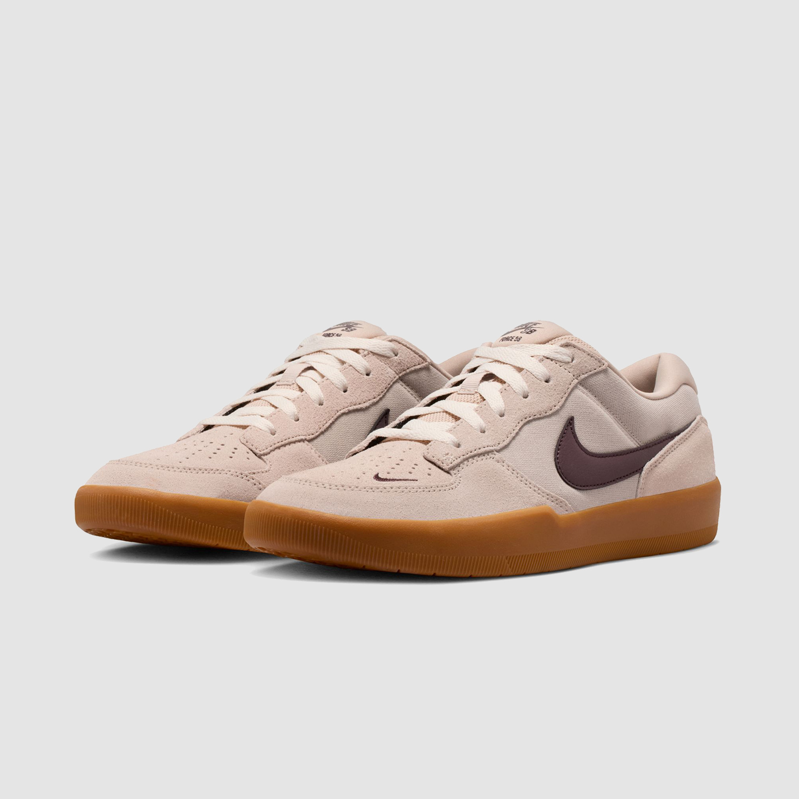 Nike SB Force 58 Cream/Burgundy Crush