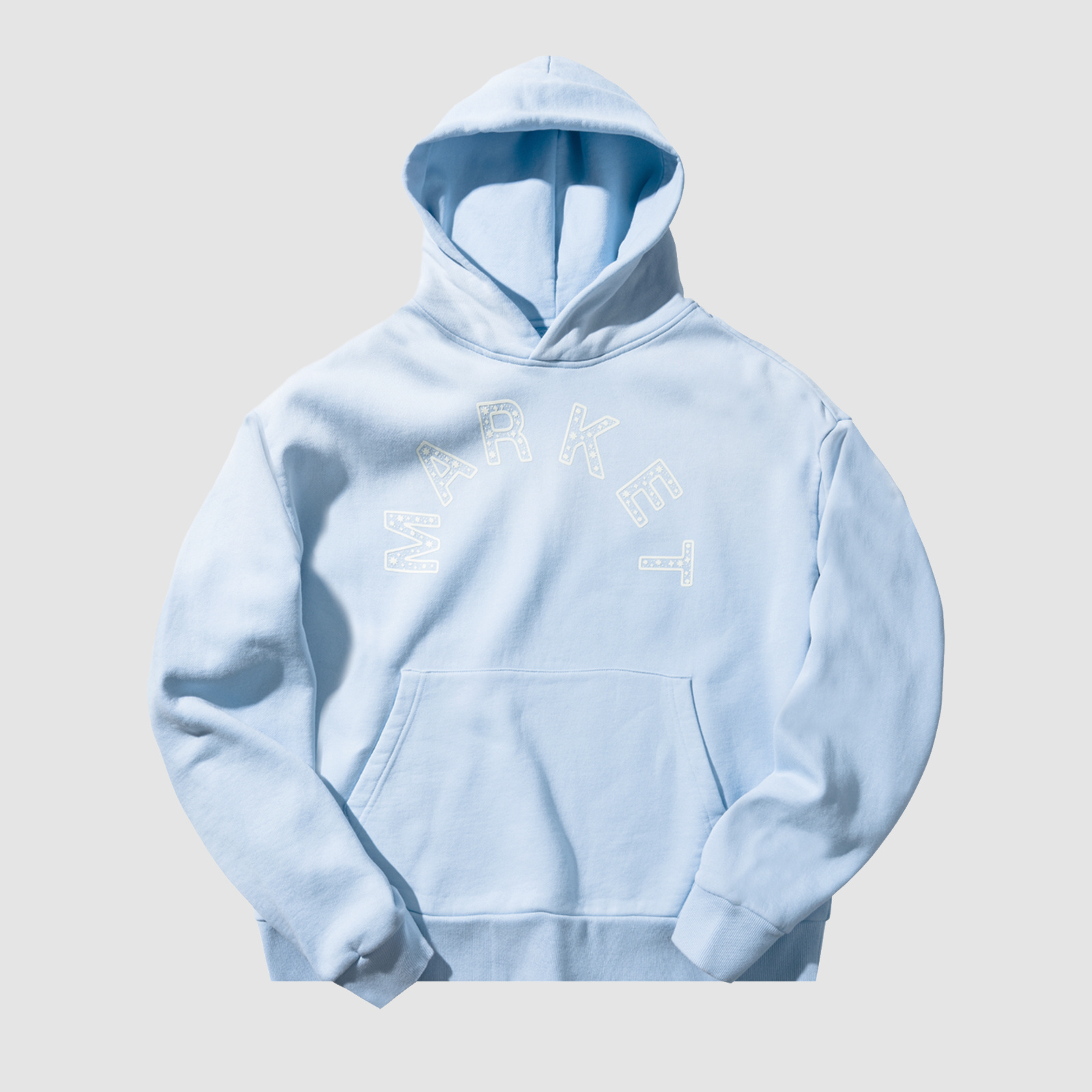 Market Starry Arc Hoodie Ice Blue