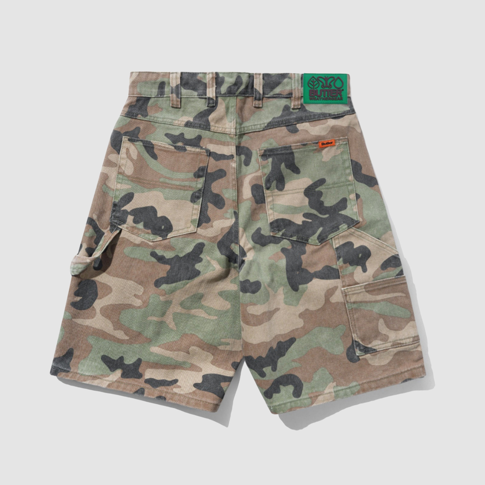 Butter Goods Woodland Camo Denim Shorts