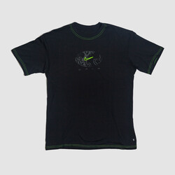 Nike SB Wair Neon Stitch Tee Black