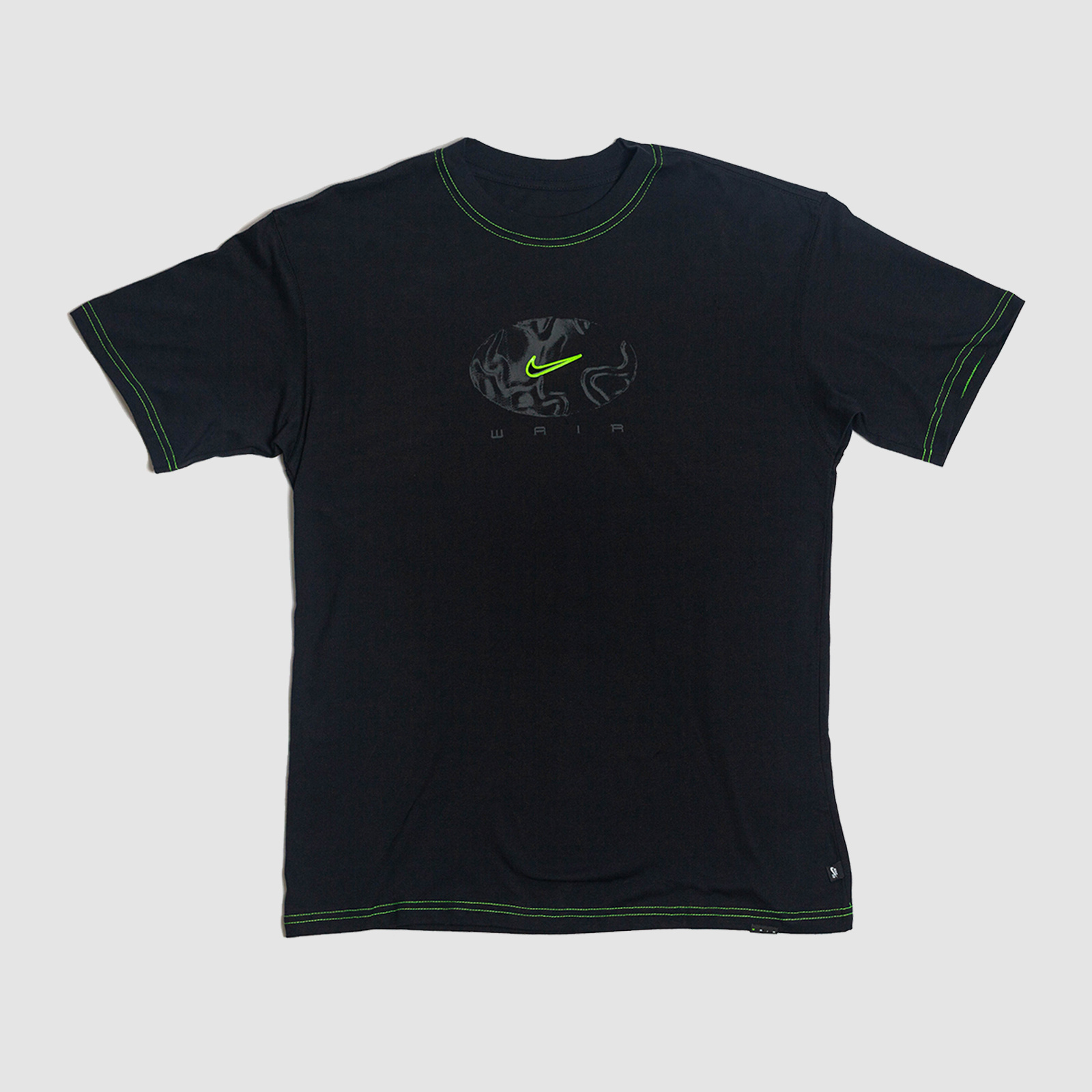 Nike SB Wair Neon Stitch Tee Black