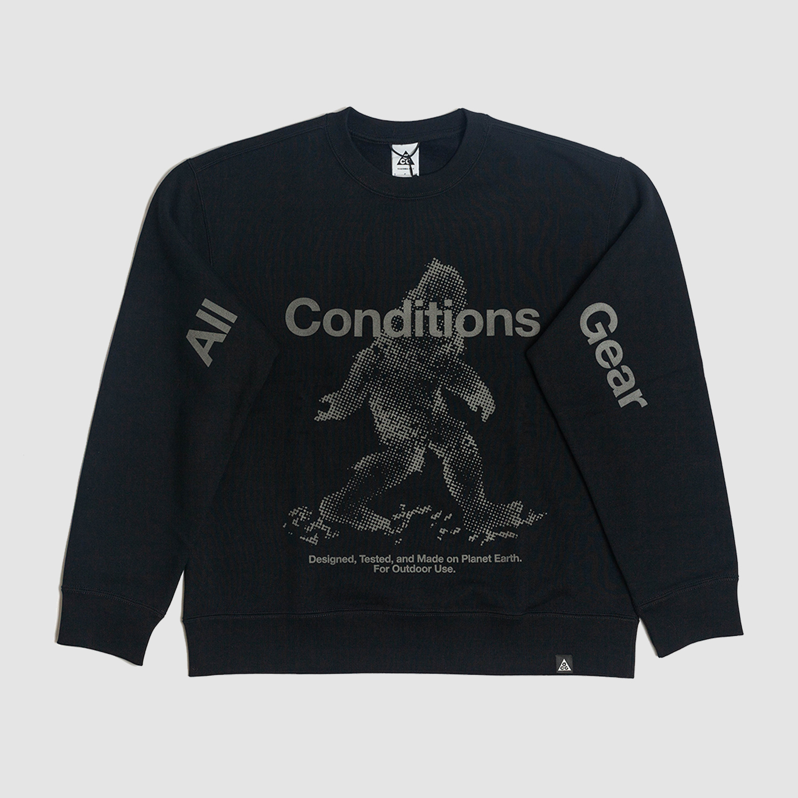 Nike ACG Tuff Fleece Pullover Crew Black