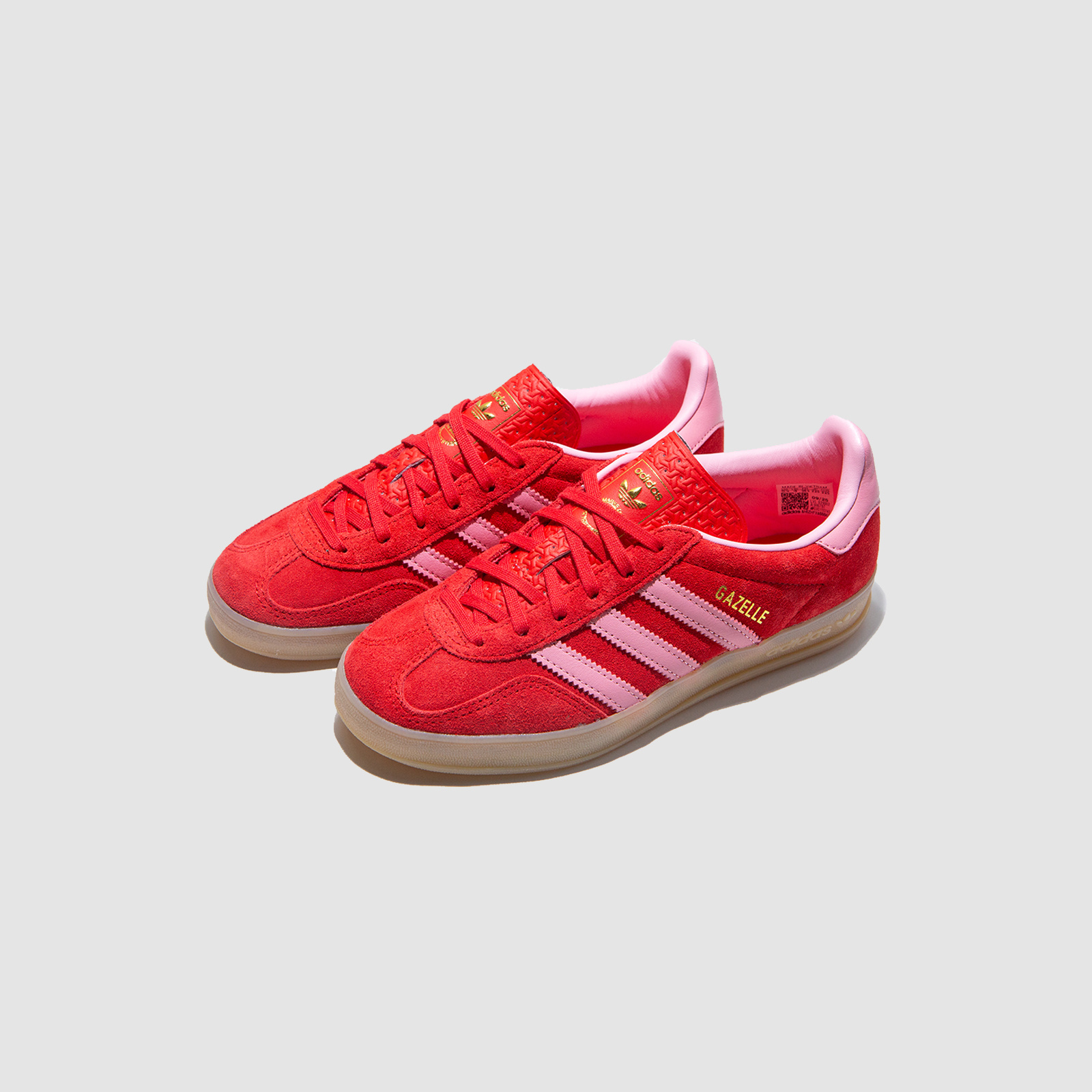 Adidas W Gazelle Indoor Better Scarlet/Light Pink