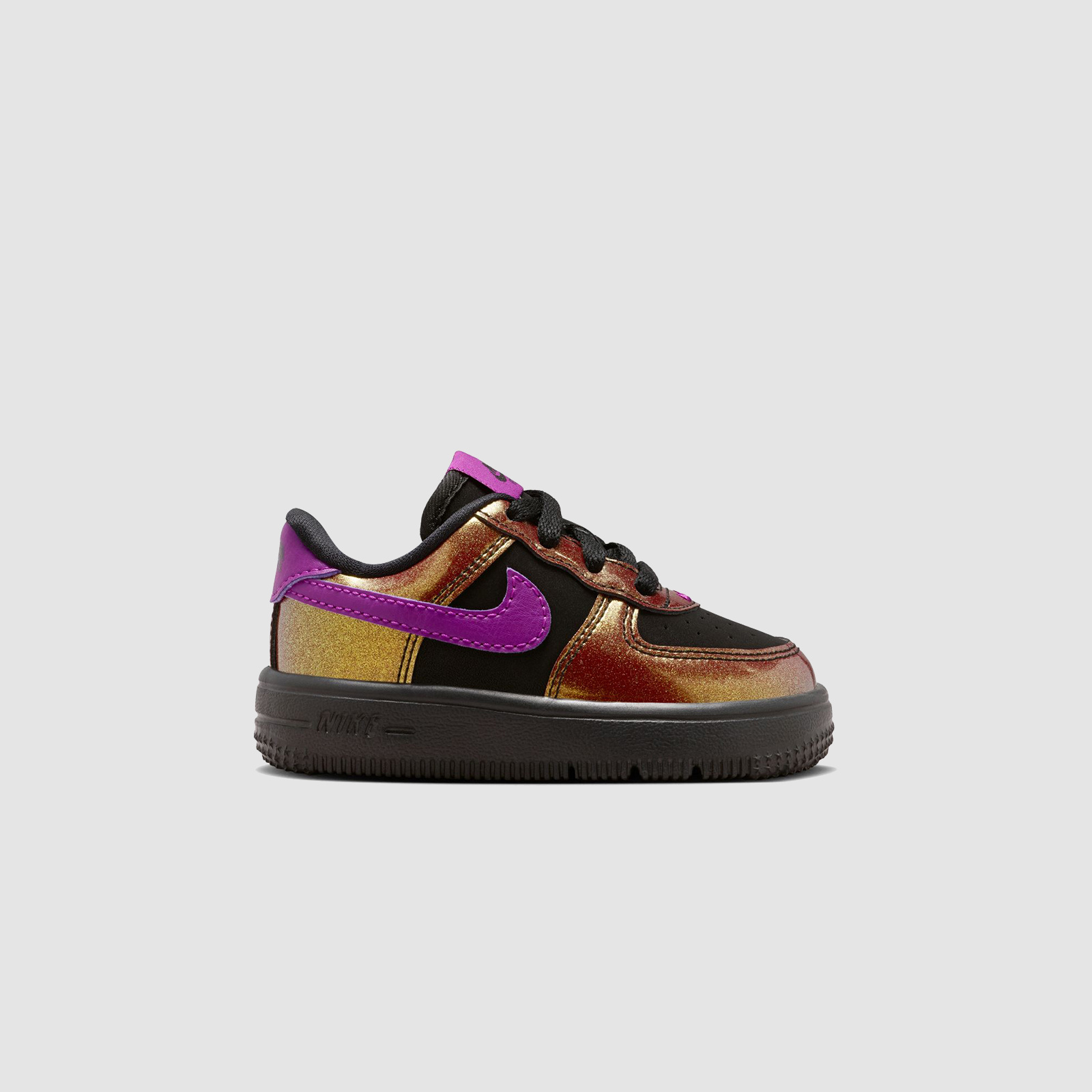 Nike Force 1 Low LV8 Black/Bold Berry (TD)
