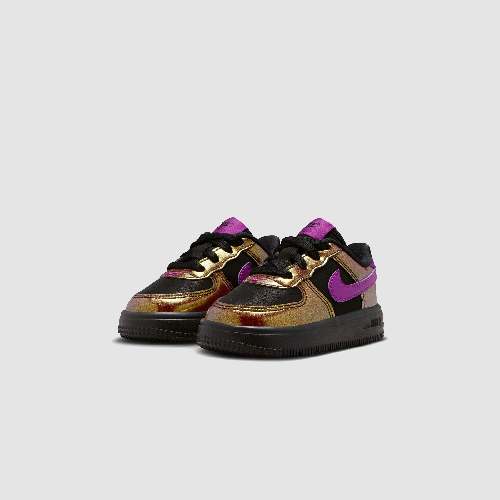 Nike Force 1 Low LV8 Black/Bold Berry (TD)