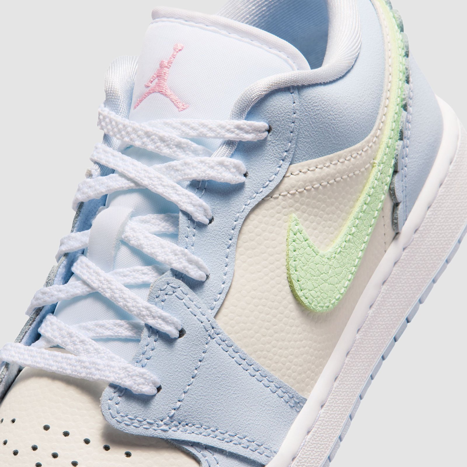 Jordan Jordan 1 Low SE (GS) Half Blue/Vapor Green/Sail