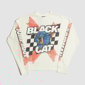Jordan "Black Cat" L/S T-Shirt Off-White