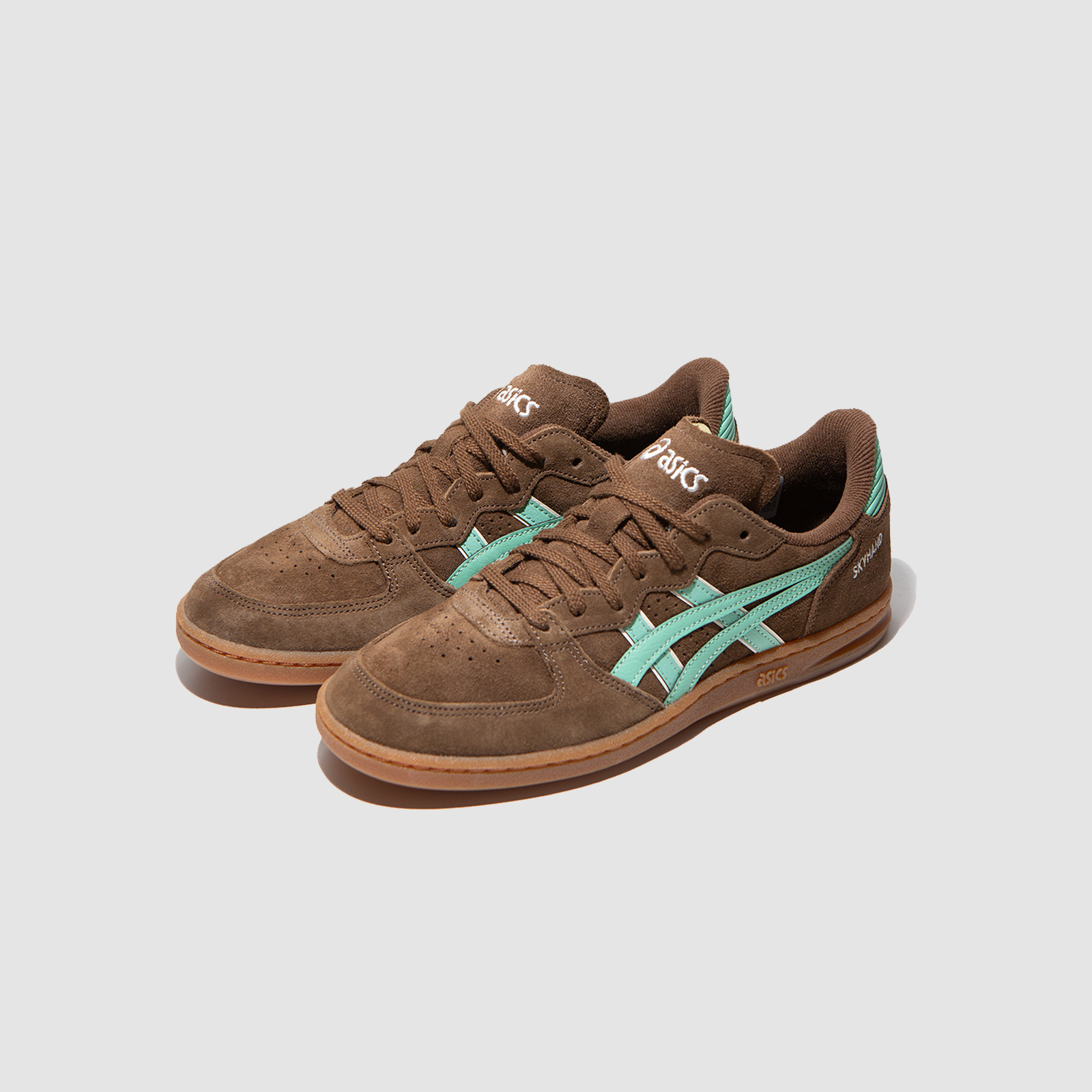 Asics Skyhand OG Brown Storm/Ice Green