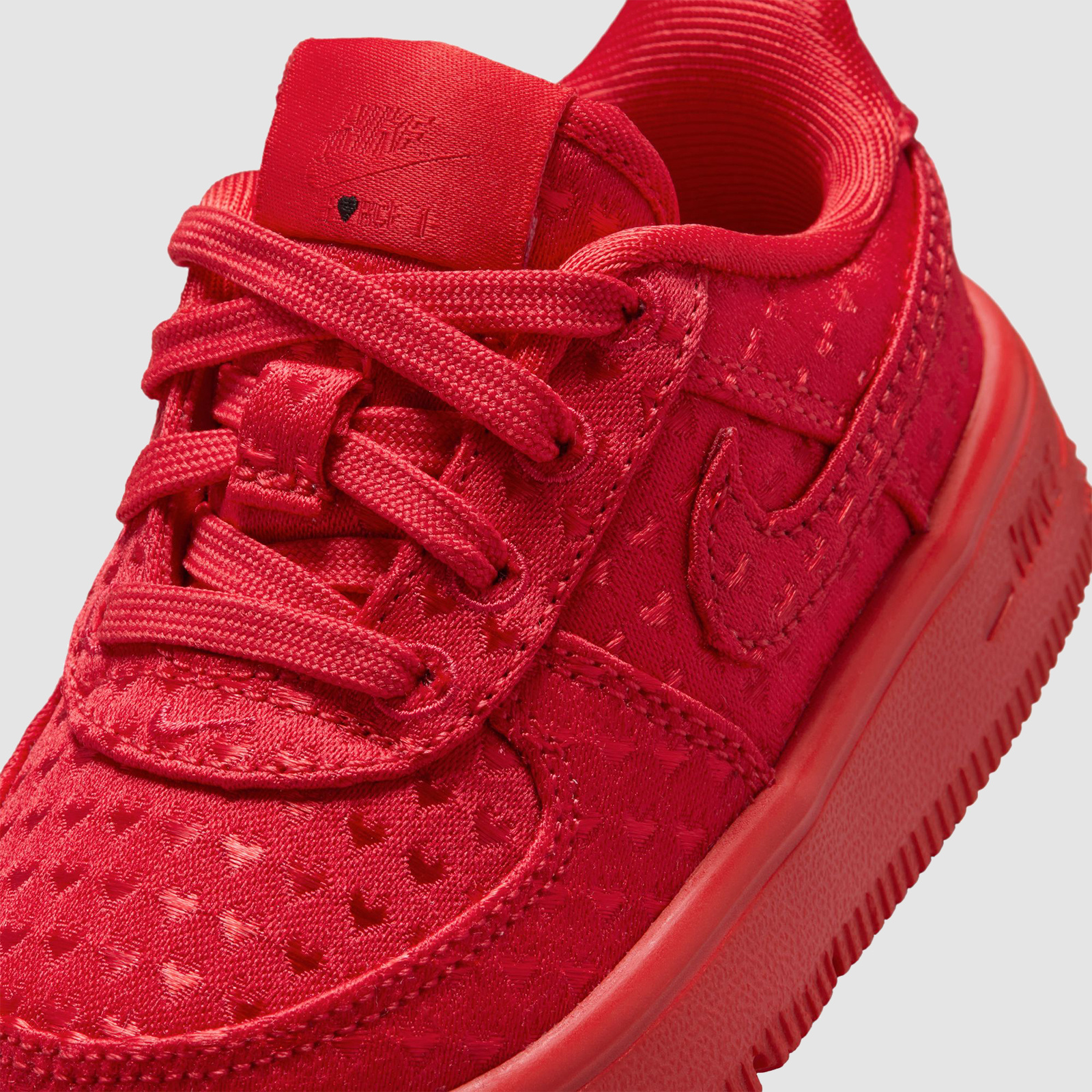 Nike Force 1 Low V Lace (TD) University Red/University Red