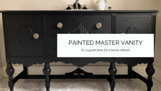 Master Bath Vanity Refresh